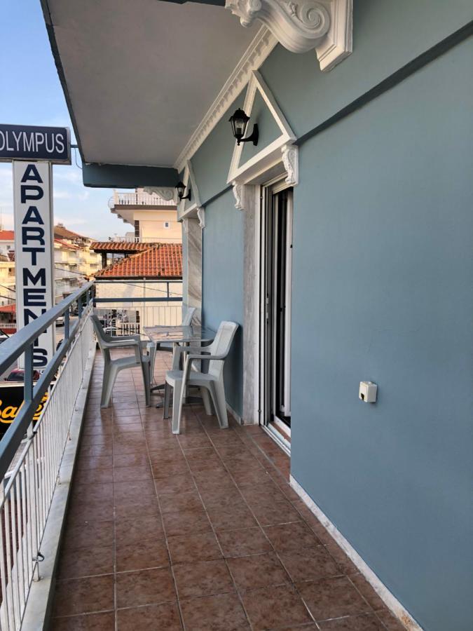 Olympus Apartments Paralia Katerinis Bagian luar foto