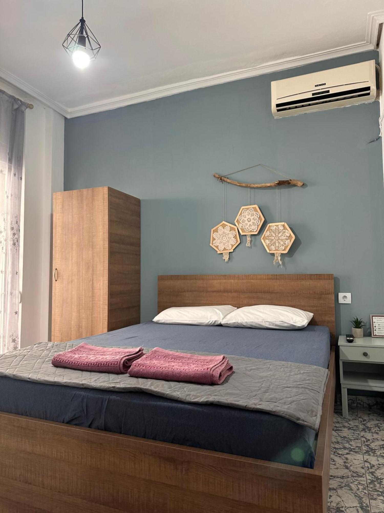 Olympus Apartments Paralia Katerinis Bagian luar foto